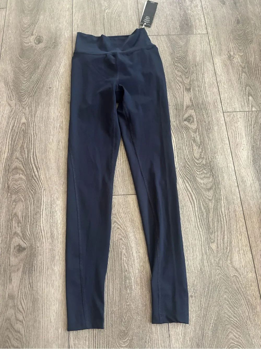 Adidas High-Waist Navy full length Leggings